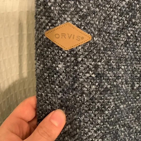 Orvis classic collection fuzzy sweater size L - Picture 6 of 7